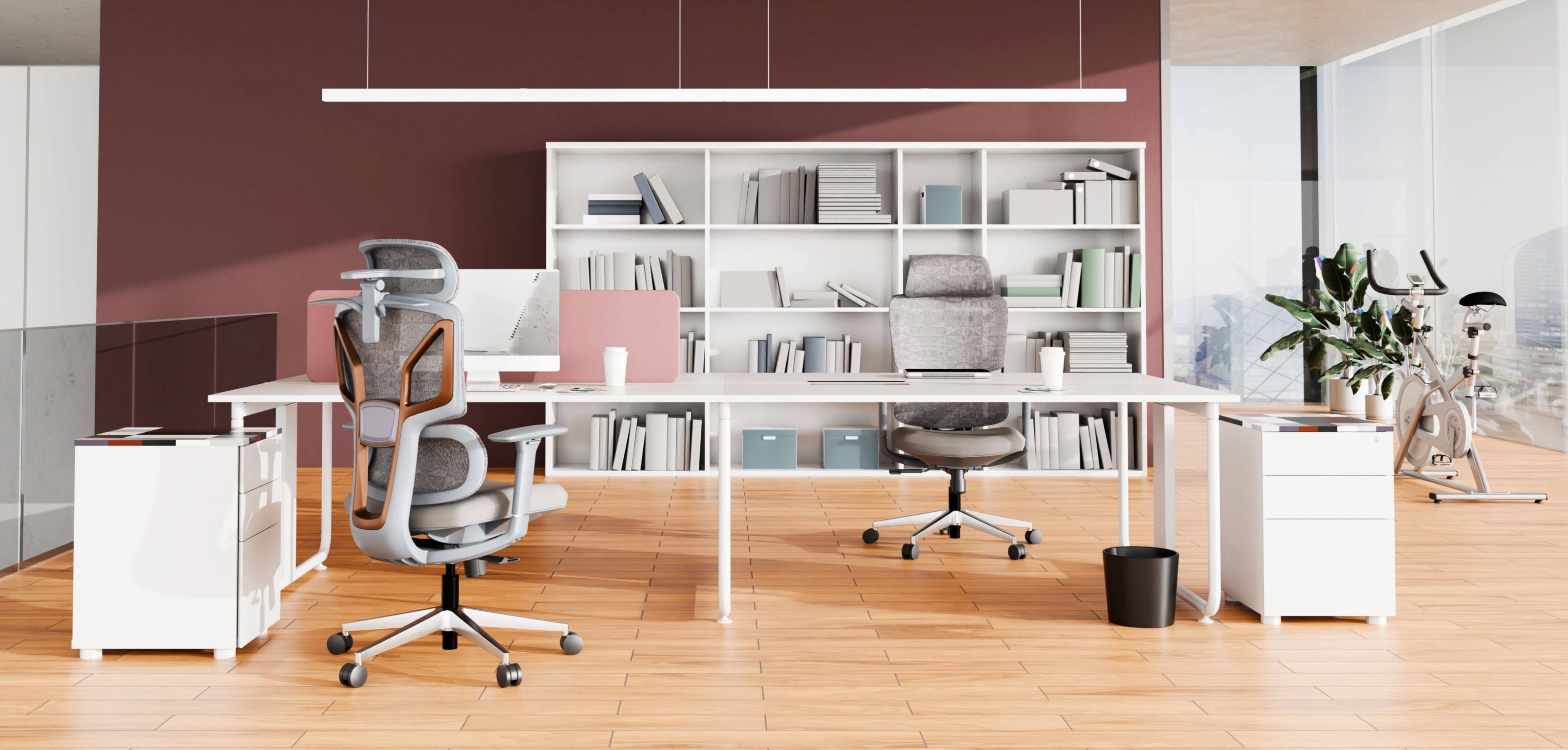 High Elasticity Swivel Office Mesh Chair with Adjustable Headrest Modern Design-内容插图.jpg