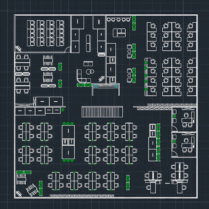 Modern one-stop office furniture-office pod