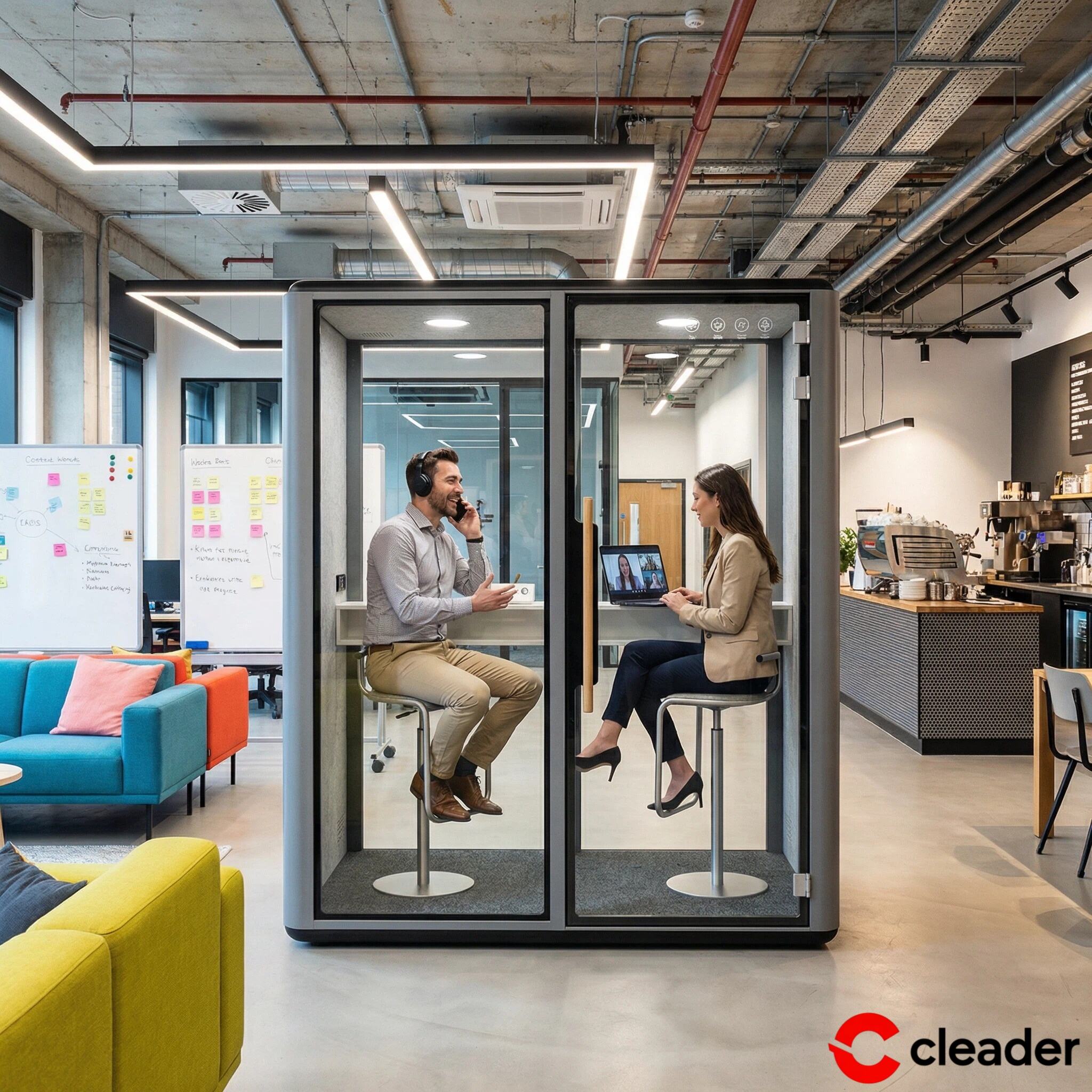 Quels problèmes d’utilisation courants peuvent être résolus grâce aux cabines téléphoniques de bureau ?