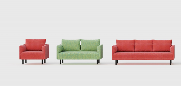 Modern Set Office Sofa Metal Base Legs Commercial Furniture Reception Home内容插图-3.png