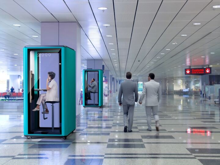 Modern soundproof steel frame office working space furniture for phone booth-6应用场景.jpg