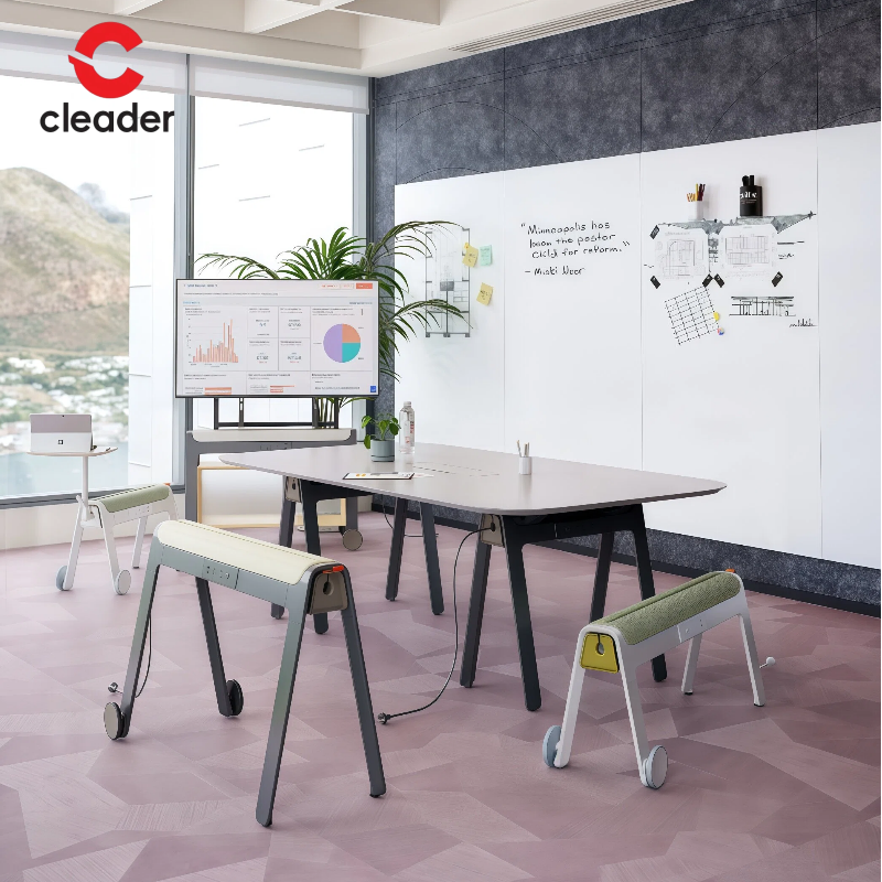 Portable Erasable Magnetic Whiteboard Blackboard Stand Combination Writing Board