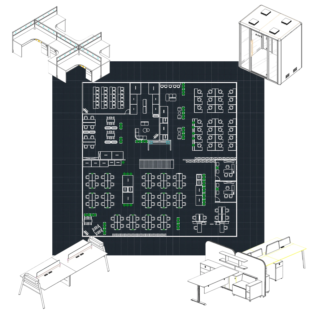 1-on-1 Professional Space Planning