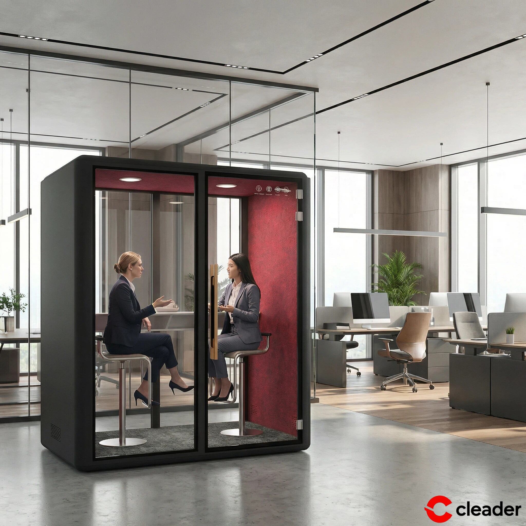 Comment les cabines de réunion pour mobilier de bureau améliorent-elles la productivité et la concentration des équipes ?