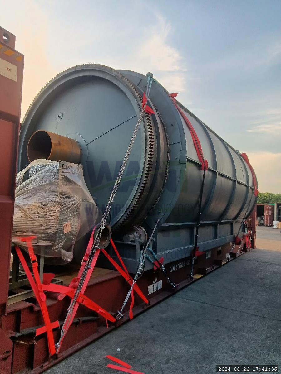 Maximize profits by utilizing our advanced waste tire pyrolysis process