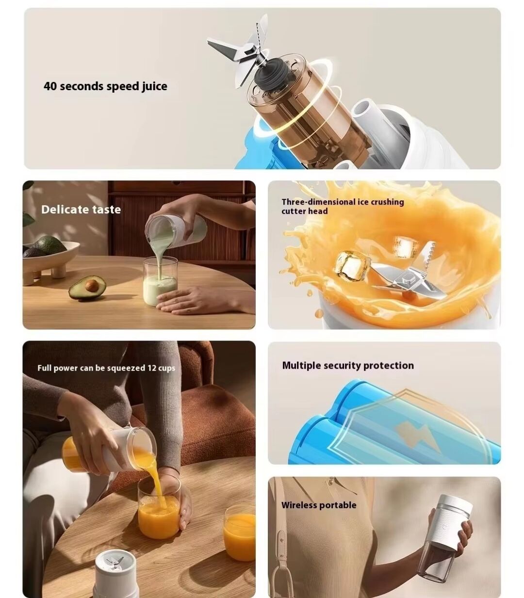 product xiao mi mijia portable juice cup 2  ipx6 stirring cup   xiao mi wholesale supplier-2