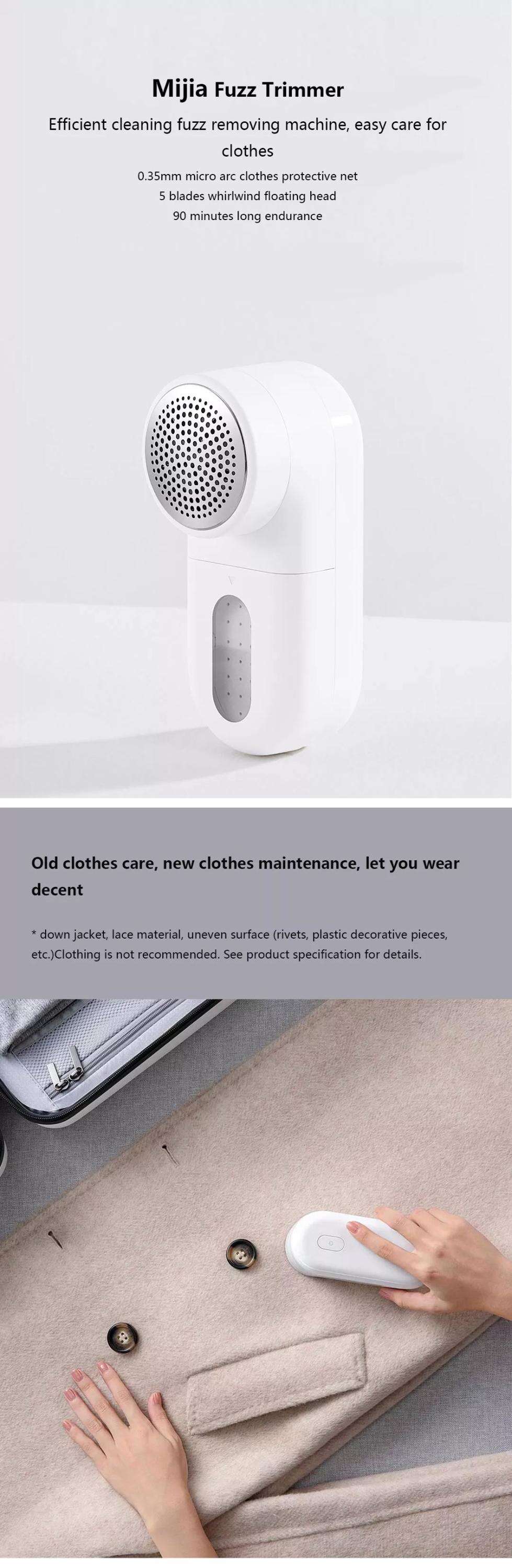 XIAOMI’s Portable Lint Shaver
