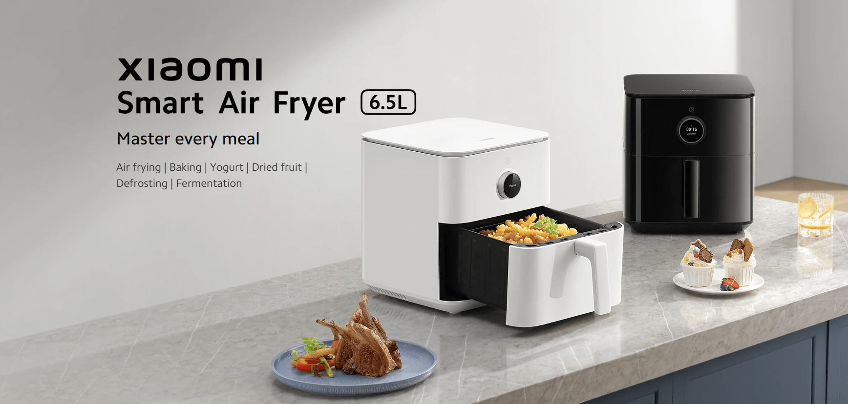 product xiao mi smart air fryer 65l eu  redmi xiao mi youpin supplier distributor-1