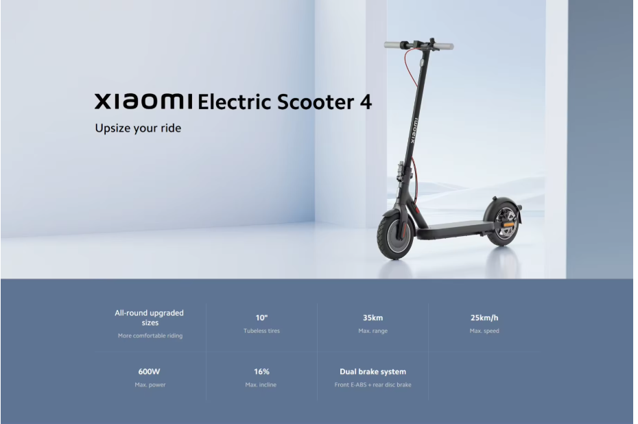 Why the Xiaomi Electric Scooter 4 EU Leads European Streets