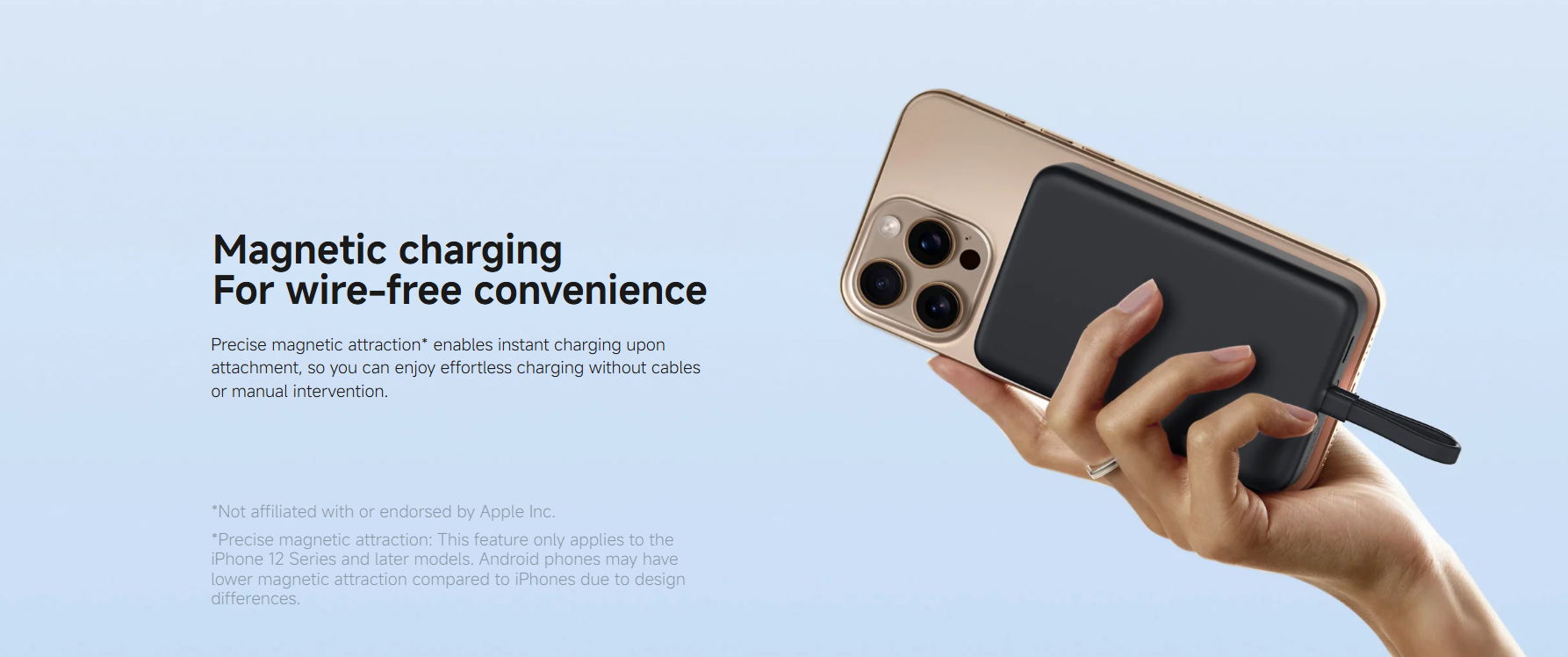 xiaomi magnetic built in cable power bank 33w -2