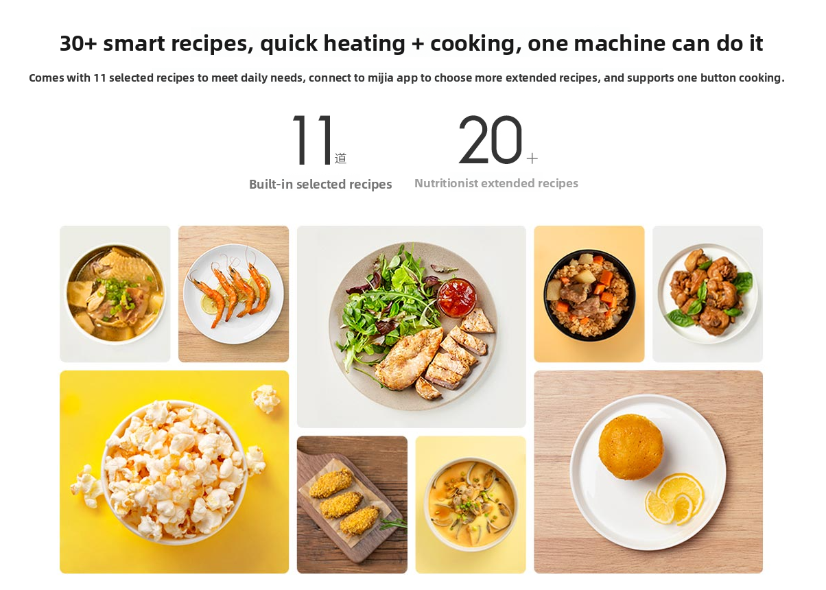  xiaomi mijia microwave oven 20l energy saving version -2