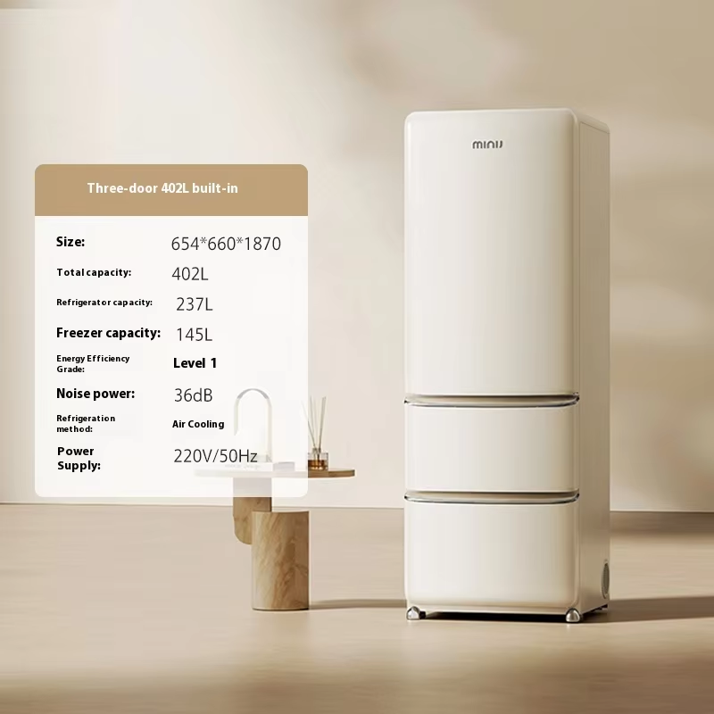 Youpin MINIJ 402L Return Edition Electric Three-door Refrigerator