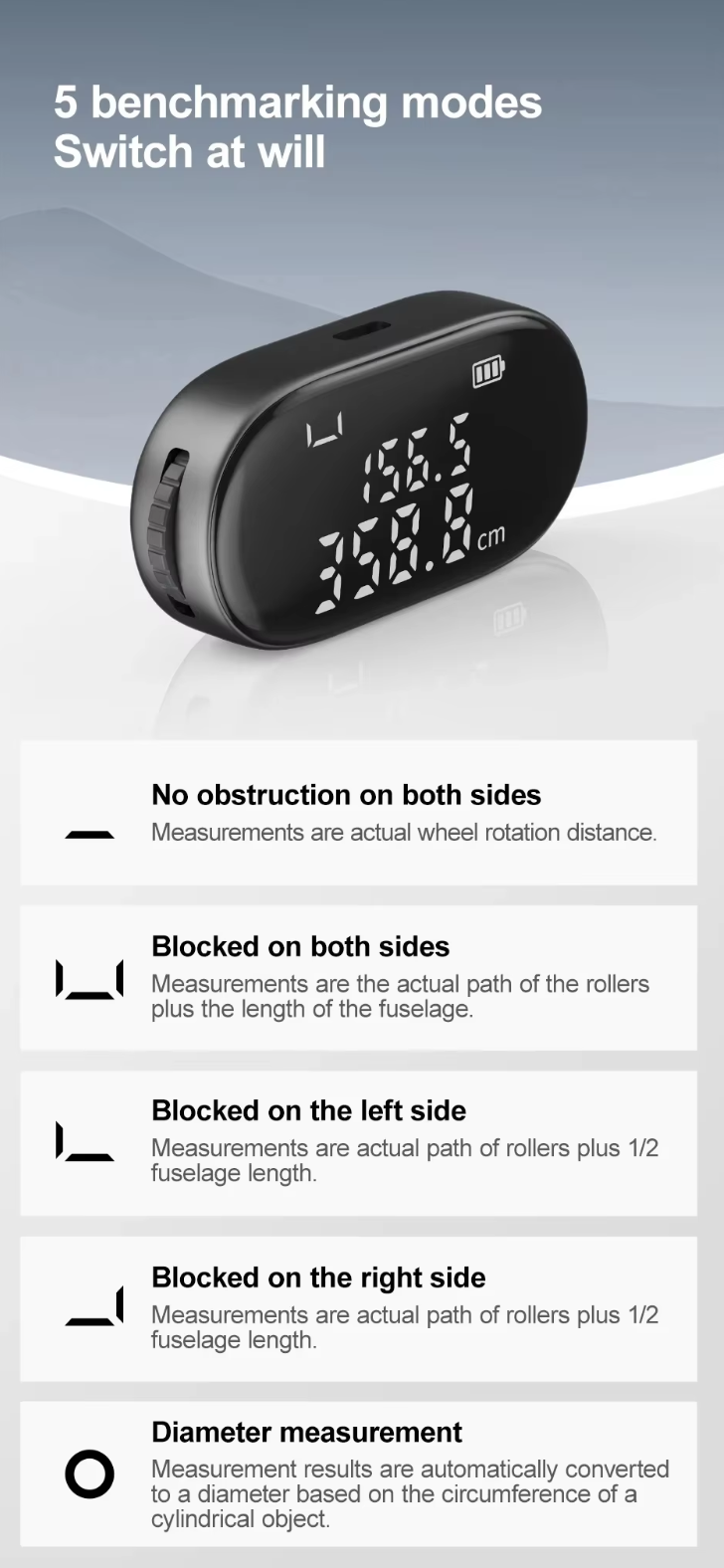 xiaomi youpin duka q2 digital distance meter ruler -2