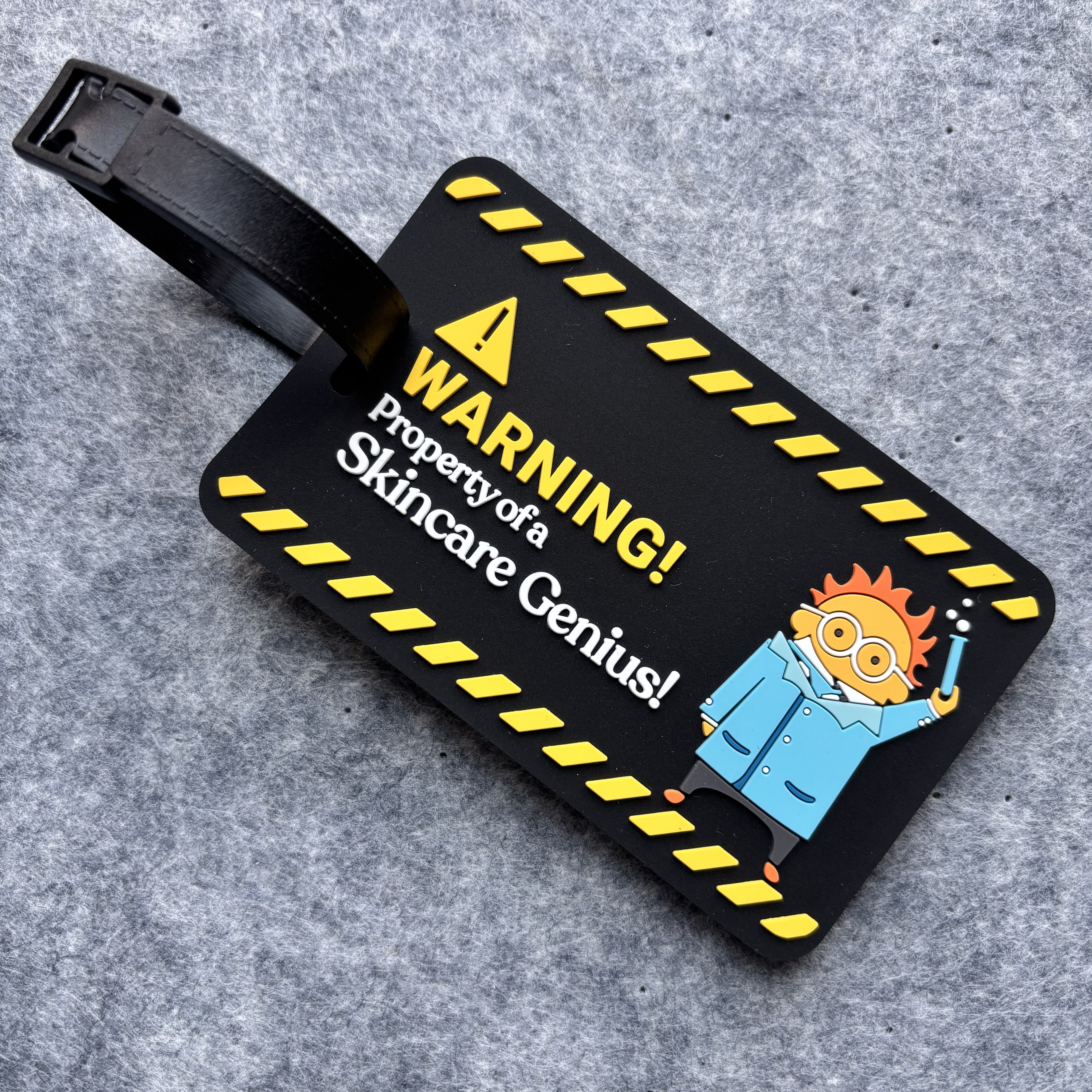 Funny  Colorful Unique  Suitcase Identify Labels Travel Baggage Bag Tags for Person