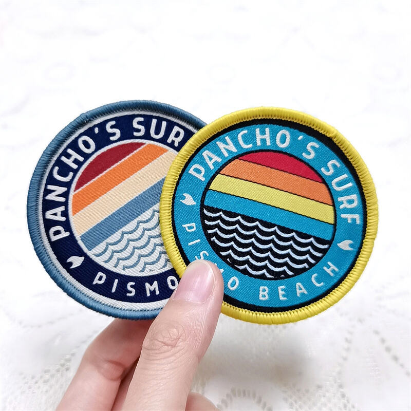 Custom Woven Patches for Clothing and Bags 