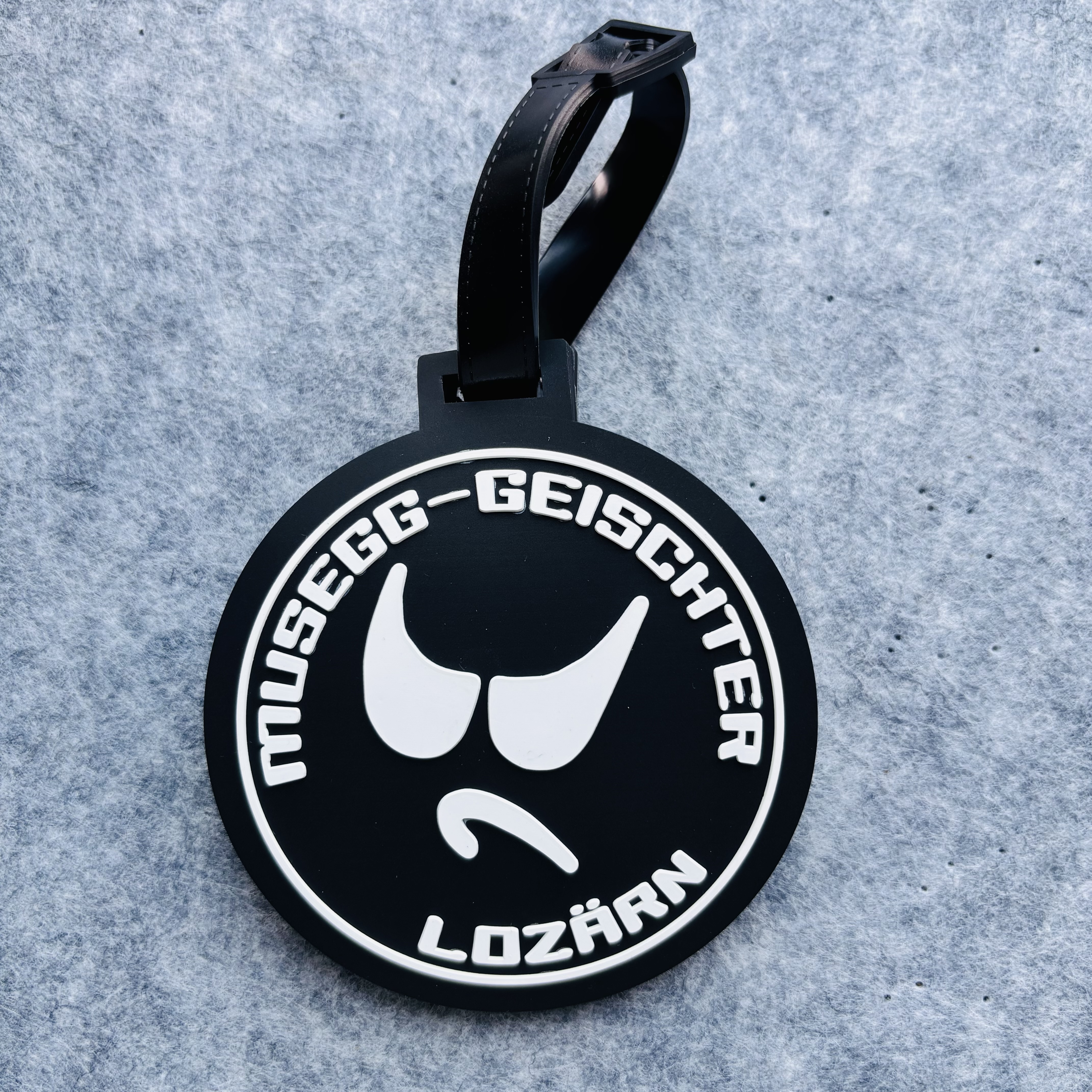 Etichette in silicone personalizzate in PVC per tag del bagaglio, portapasseggeri da imbarco