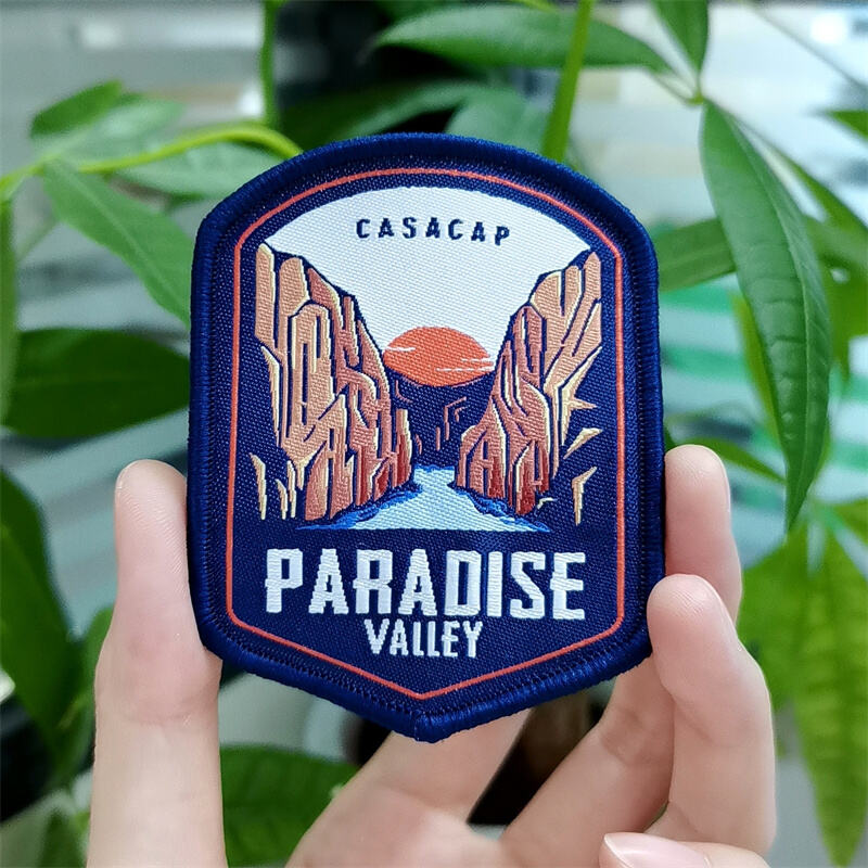 Custom Woven Patches for Clothing and Bags 