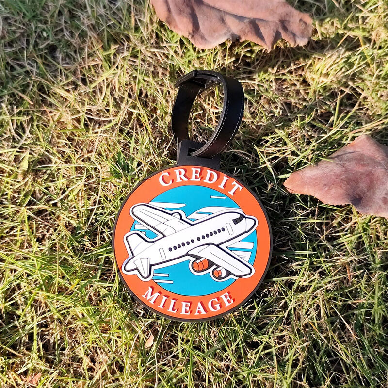 Wholesale PVC Luggage Tags with Custom Logo 