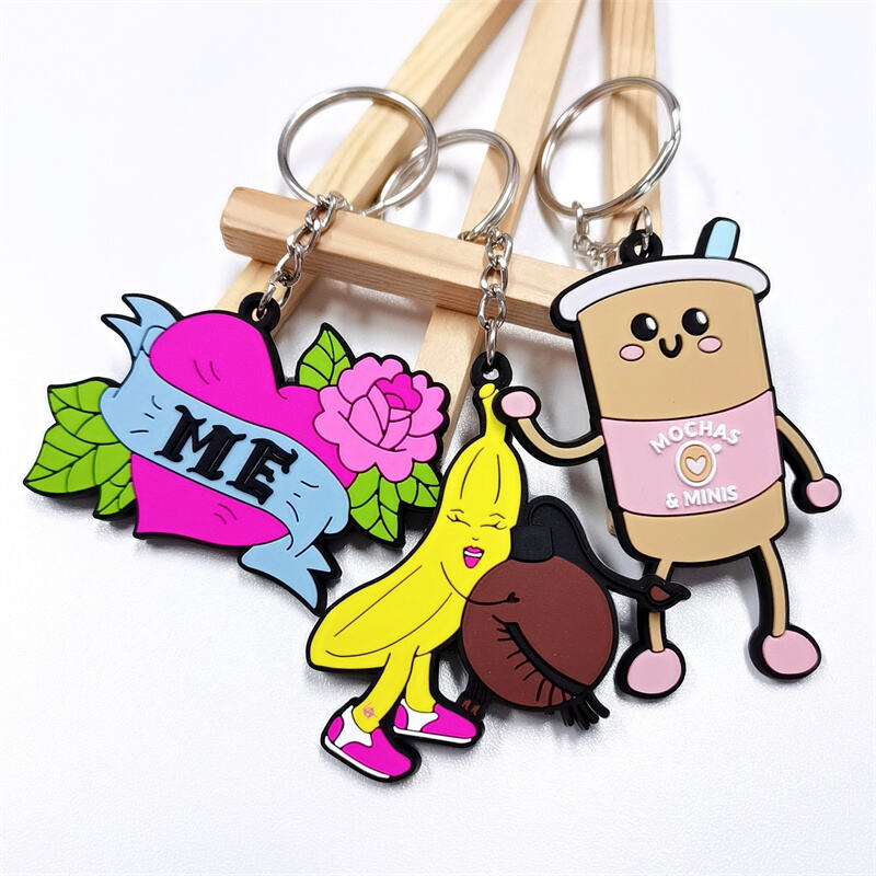 Wholesale Custom PVC Keychains with Logo 