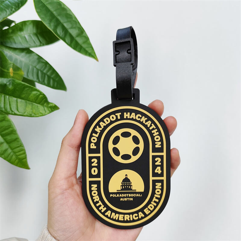 Wholesale PVC Luggage Tags with Custom Logo 