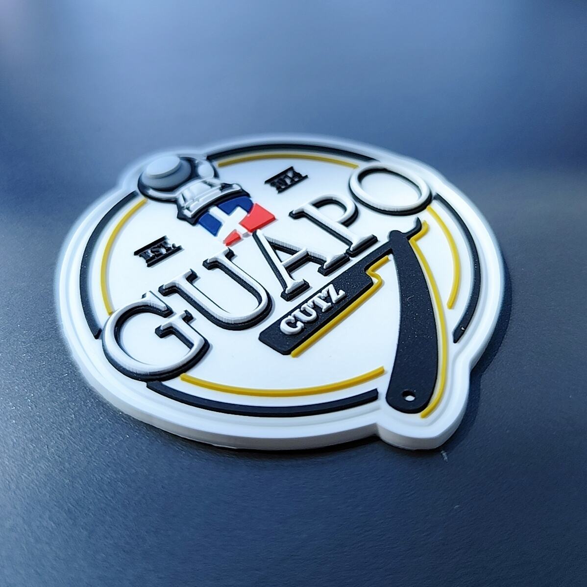Insegna in Gomma Personalizzata Realizzata con Patches da Cucire Designer Logo in Gomma PVC per Indumenti
