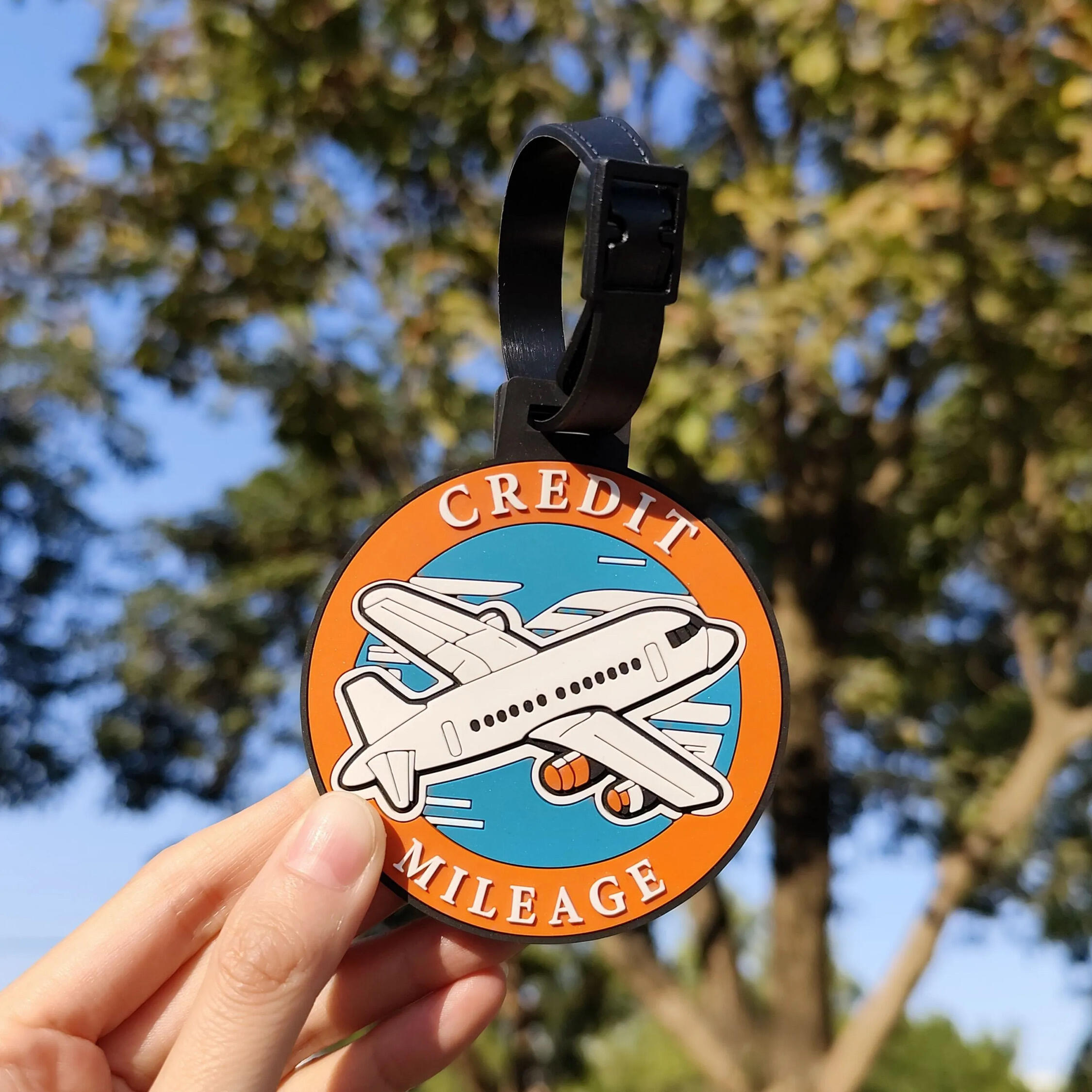 Etichetta Viaggio Personale Su Misura in PVC morbido e Gomma Impermeabile con Slogan 3D Nome ID per Valigia