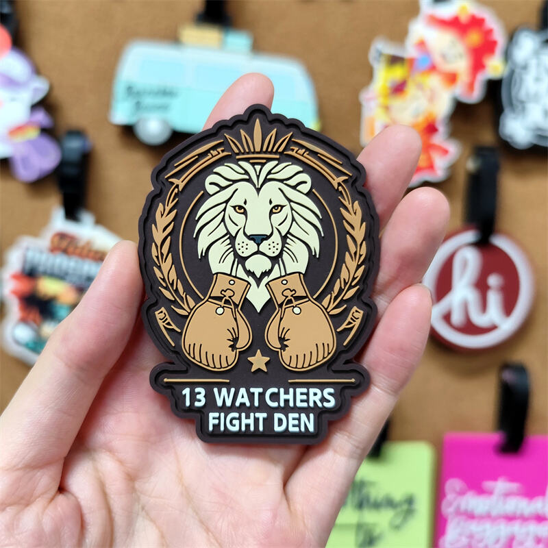 Wholesale Custom PVC Patches with Logo Design 