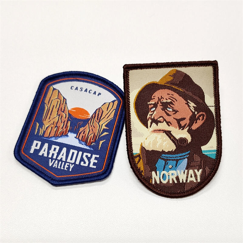 Custom Woven Patches for Clothing and Bags 