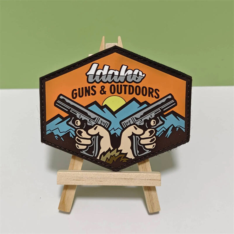 Wholesale Custom PVC Patches with Logo Design 