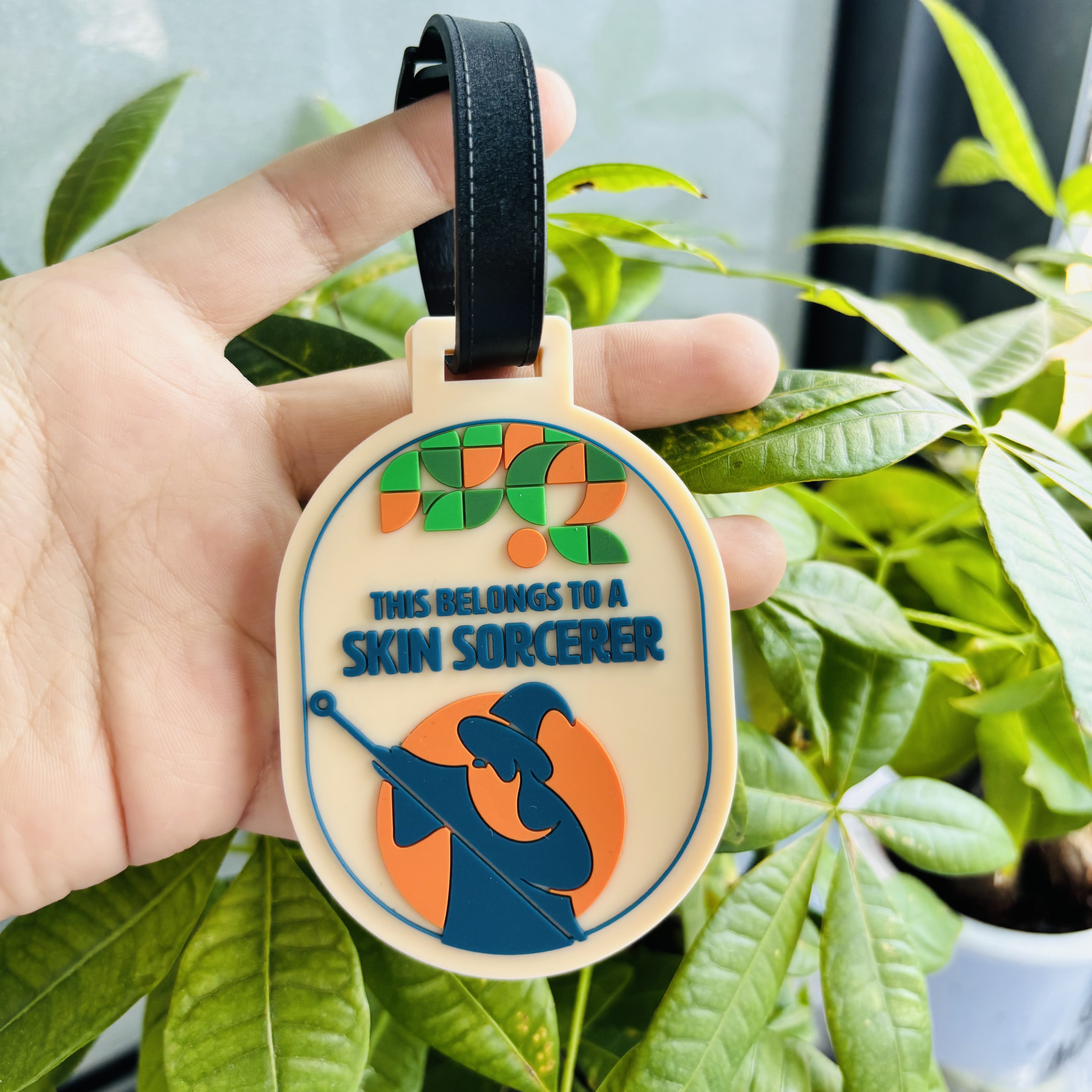 Etichette per Bagagli Personalizzate con Logo 3D Accessori da Viaggio in PVC morbido Etichetta Bagagli