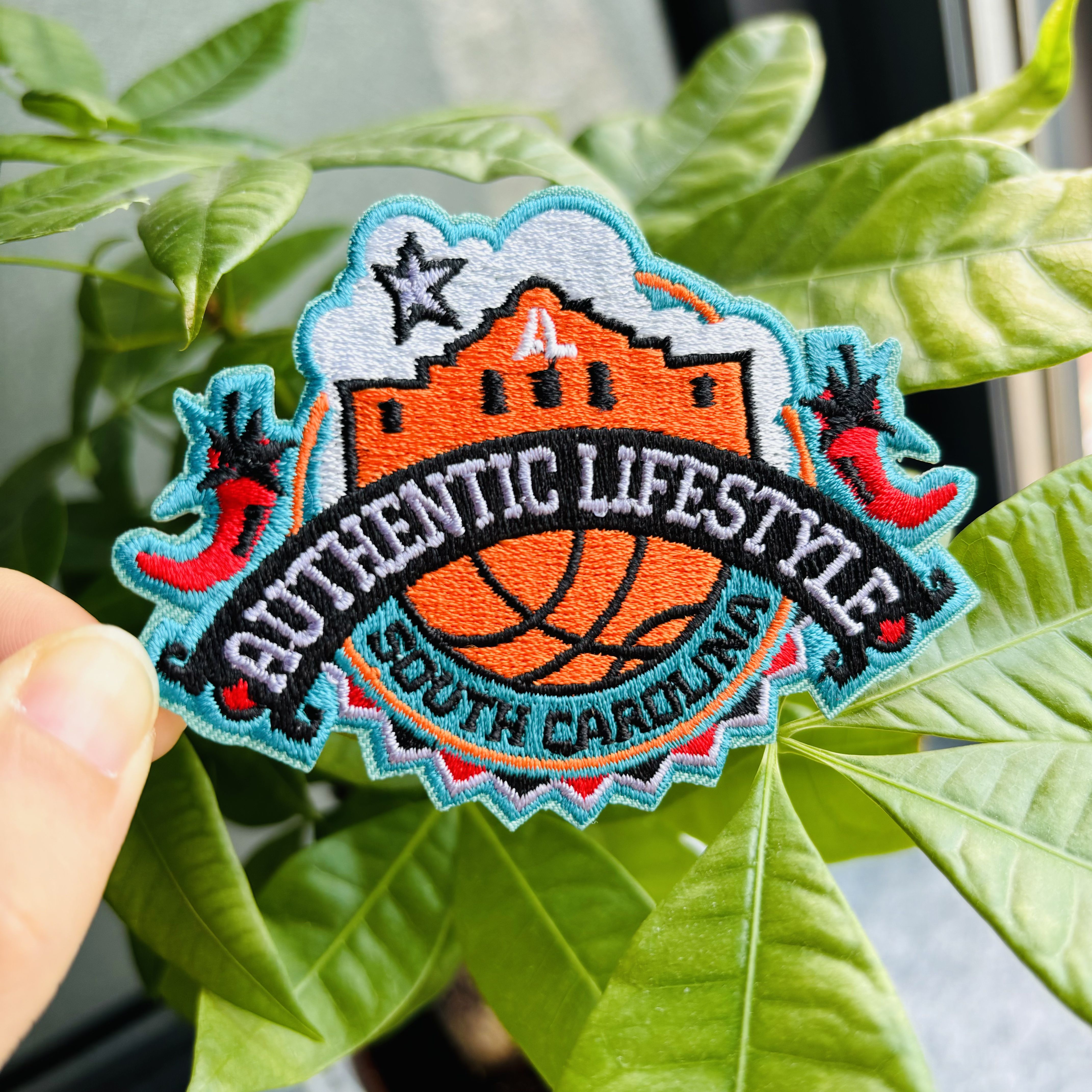 Patches da ricamo personalizzati per trasferimento a caldo per decorazione abbigliamento