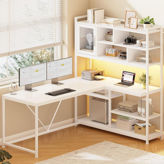 Discover the Dual Benefits of a Bookshelf Desk.