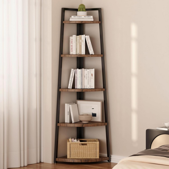 What is a Corner Ladder Bookcase?