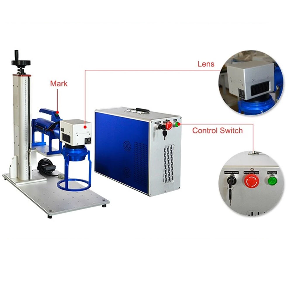 Handheld Stainless Steel Fiber Mark Laser Engraving Machine