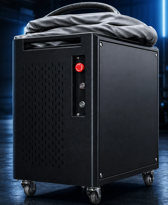 macchina per la pulizia con laser a impulsi da 100 W a 300 W