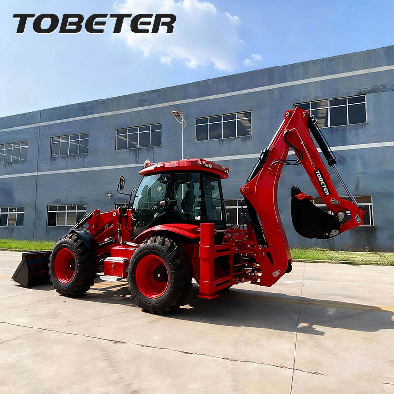 9.6 ton Tractor Loader Backhoe TLS4CX