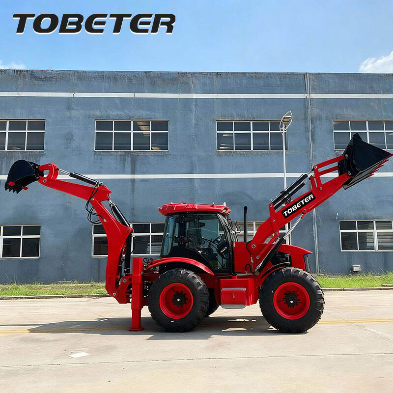 9.6 ton Tractor Loader Backhoe TLS4CX