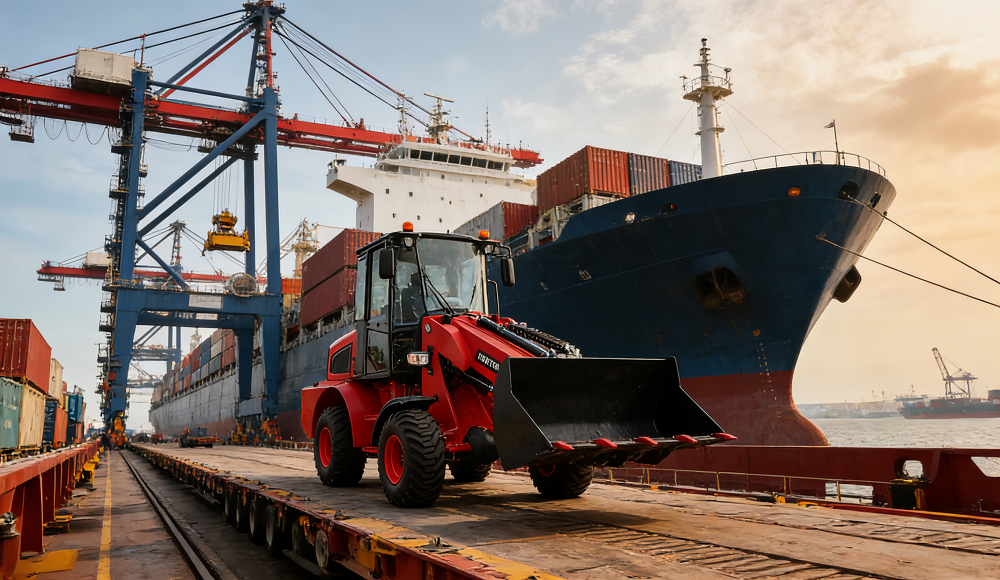 Logistics of Transporting Heavy Construction Equipment