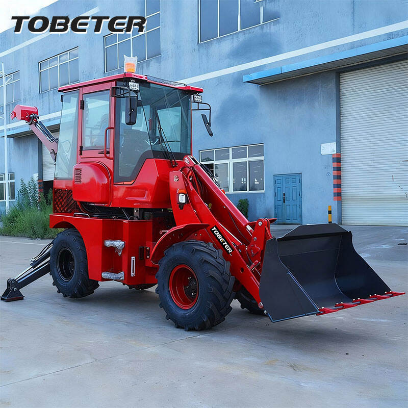 3.5 ton Front-End Loader with Backhoe WZ15-10