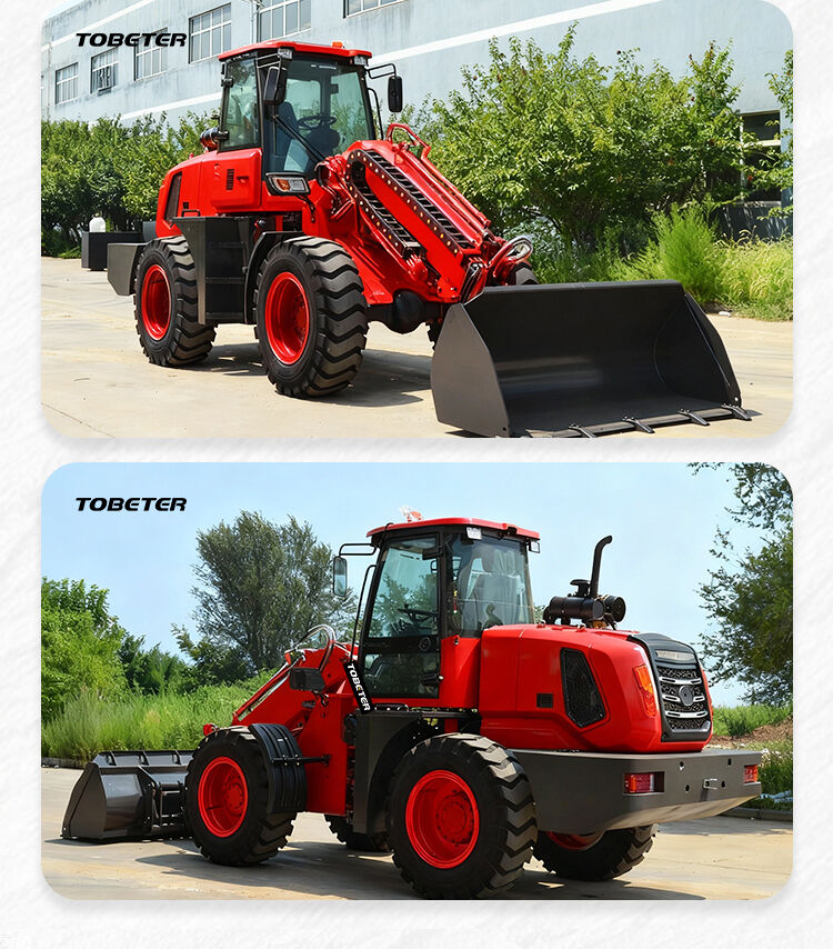 Wheel Loader with Telescopic Boom