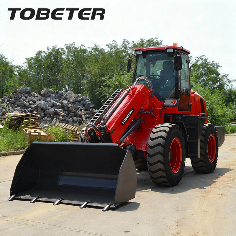 2 ton Telescopic Wheel Loader TL2000
