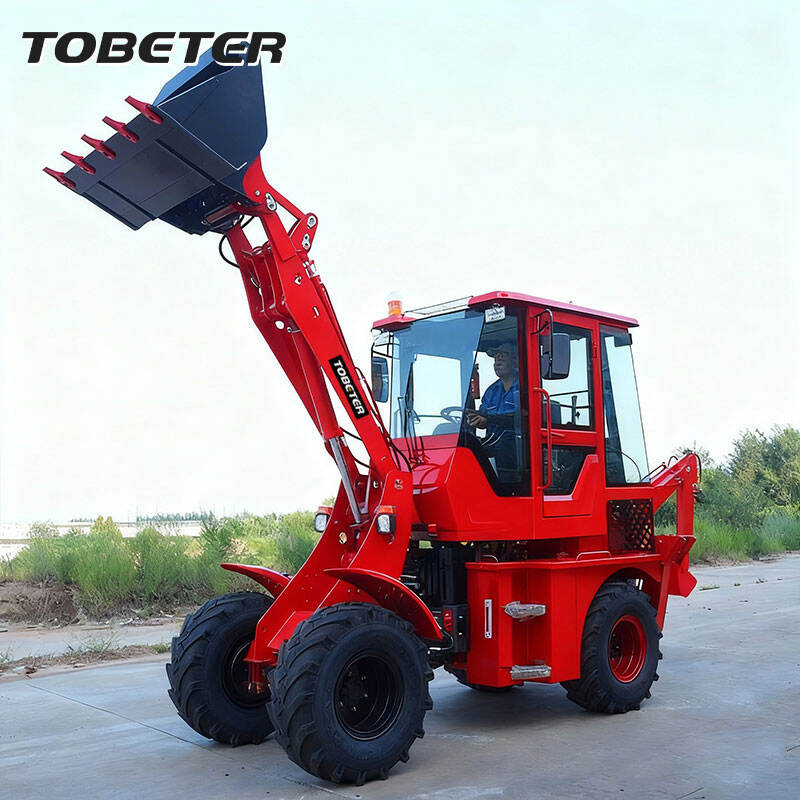 3.5 ton Front-End Loader with Backhoe WZ15-10