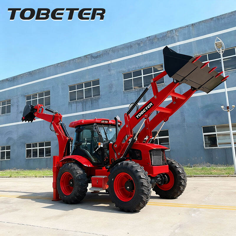 9.6 ton Tractor Loader Backhoe TLS4CX