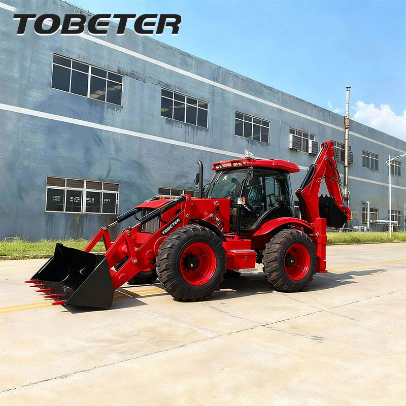 9.6 ton Tractor Loader Backhoe TLS4CX