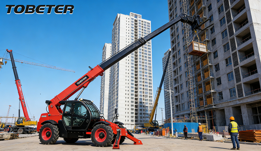 Compact Telehandler Features: Reach and Lift Capacity