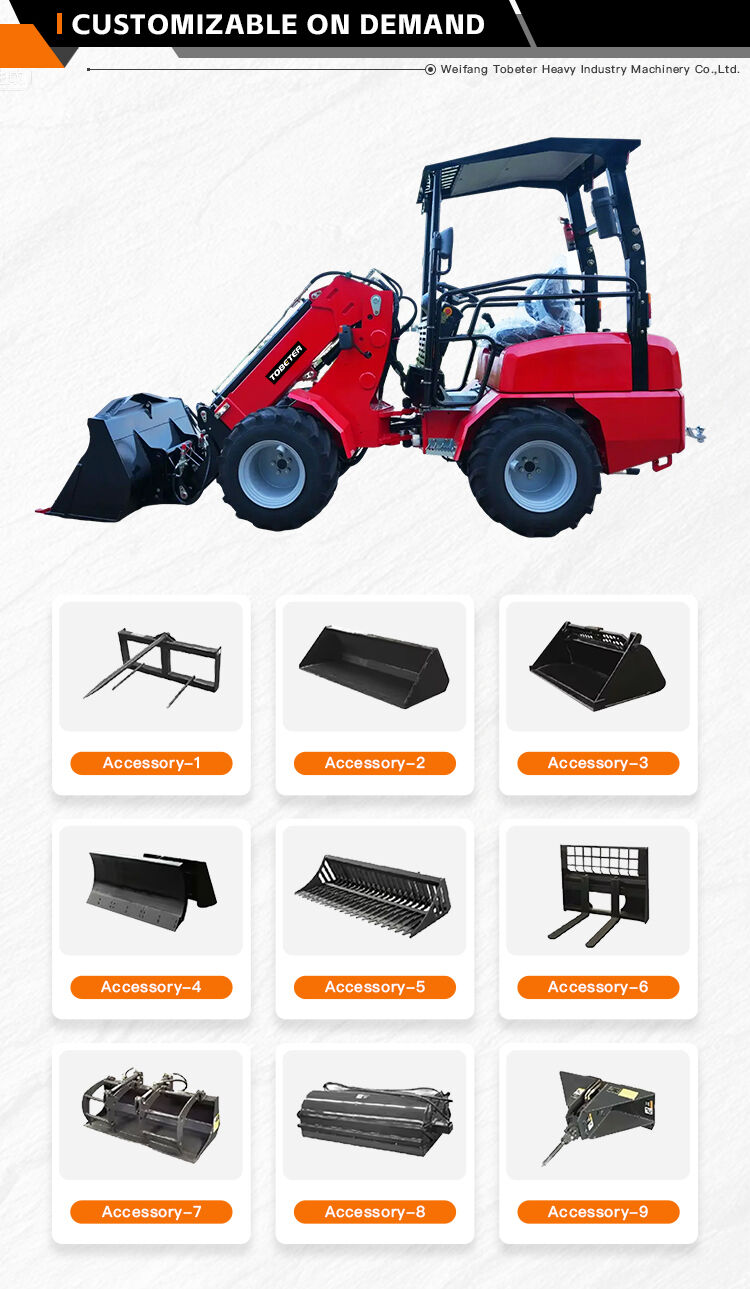 Mini Telescopic Wheel Loader