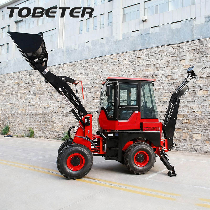 3.8 ton Hydraulic Backhoe Loader WZ25-18