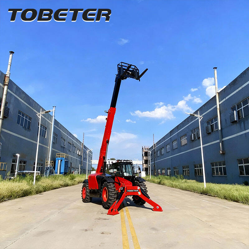4 ton Telescopic Boom Forklift TR740