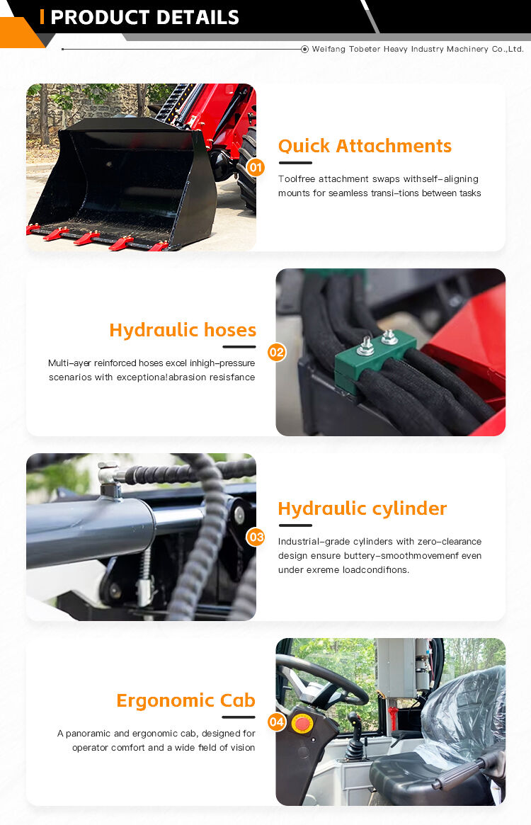 2.5 ton Telescopic Loader