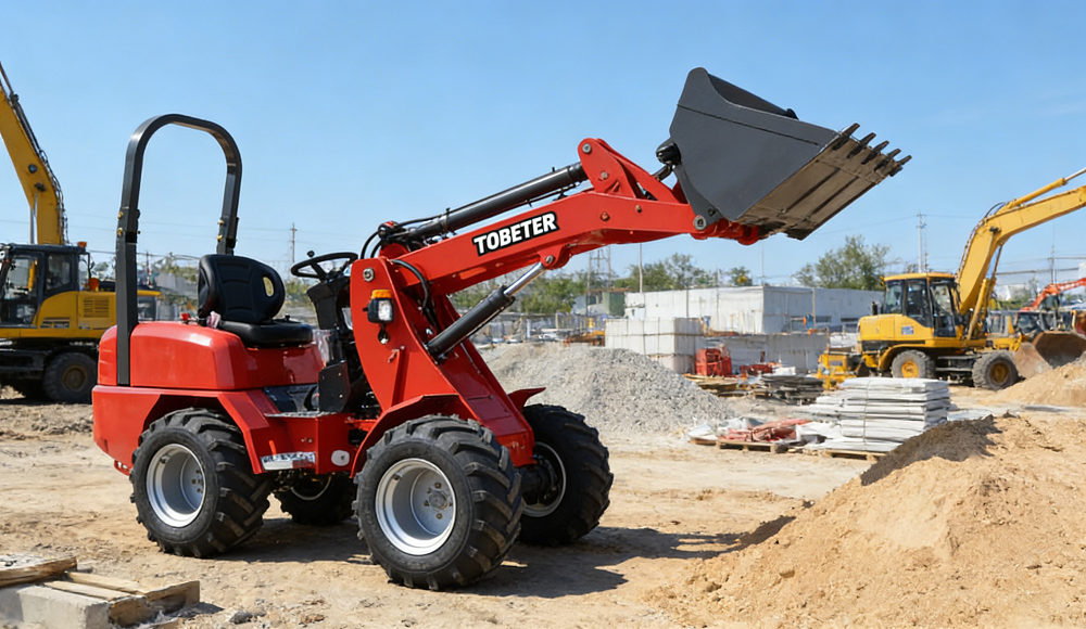 Compact Articulated Wheel Loader: Stability Meets Agility